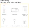 E720A Schwarz Schnurloses Telefon Produktbild-Vorschau 17