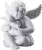 Rosenthal Engel klein -  Weiss matt -  Engel mit Hase Produktbild-Vorschau 3