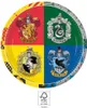 Harry Potter Hogwarts Häuser Pappteller 8 Stück 23 cm Produktbild-Vorschau 2