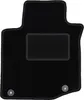 Fahrermatte schwarz für: Citroen C1 I Fließheck (2005-2014) Produktbild-Vorschau 1