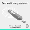Logitech Wireless Presenter R500s mid gray Produktbild-Vorschau 22