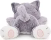 The back view of a plush cat toy. Náhľad obrázku produktu