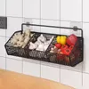 2 STK Obstkorb aus Metall zum Aufhängen für Küchenwand, 3 Produktbild-Vorschau 4