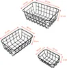 Set di 6 cestini in metallo - 2x 25x16 / 21x14 / 15x10 cm Anteprima dell’immagine prodotto 2