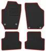 Fußmatten-Set für Skoda Fabia 2 5J, 12/2007-10/2014, 4-teilig, Schwarz Produktbild-Vorschau