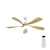 AIORBER 52 Zoll Deckenventilator weiß mit dimmbarem Produktbild-Vorschau 2