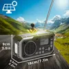 Duronic SDAB1 Kurbelradio, Tragbares Solar Notfall DAB FM Produktbild-Vorschau 2