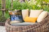 MuchoWow® Outdoor Kissen - Wasserfall - Pflanzen - Sonne - Produktbild-Vorschau 3