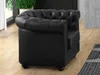 CHESTERFIELD Sessel aus  - Schwarz Produktbild-Vorschau 4