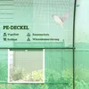 Outsunny Foliengewächshaus Gewächshaus Treibhaus Produktbild-Vorschau 4