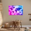 MuchoWow® Poster Weltkarte - Rosa - Lila 60x40 cm - Produktbild-Vorschau 6