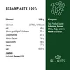 Pi-nuts - Tahini Sesampaste 100 % – 1 kg -  aus geröstetem Produktbild-Vorschau 2