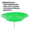 Diabolo jonglierteller mit stab kinder– 23 cm UV reaktiver Produktbild-Vorschau 2