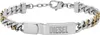 Diesel DX1457931 Herren Armband Edelstahl Bicolor Gold 22 Produktbild-Vorschau 1