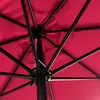Parasol droit HAPUNA rond 3,30m de diamètre fuchsia Voir les images du produit 4
