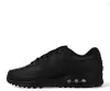 Nike Air Max 90 Leather "Triple Black" Heren, CZ5594-001, Productafbeelding-voorbeeld 3