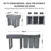 MinteLiv Einbaumülleimer 3x10L Mülltrennsystem Ausziehbar, Produktbild-Vorschau 4