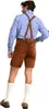 Steigenhöfer Traditionelle Lederhose für Herren mit Trägern Produktbild-Vorschau 4