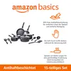 A. Basics 15-teiliges Keramik-Antihaft-Kochgeschirr-Set, Produktbild-Vorschau 2