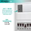Oktaplex Dämmerungsschalter für Hutschiene 230V externer Produktbild-Vorschau 3