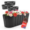 BigDean 4 Stück Blumenkasten Balkongeländer Balkon Produktbild-Vorschau 1
