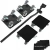 A set of furniture movers with wheels and a lifting bar, along with anti-slip mats, displayed on a white background. Anteprima dell’immagine prodotto