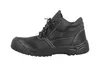 A black work boot is shown against a white background. Produktbild-Vorschau
