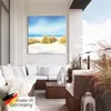 ARTland Wandbild Alu für Innen & Outdoor Gras auf Sanddünen Produktbild-Vorschau 5