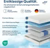 AM Qualitätsmatratzen | Gelschaum-Taschenfederkernmatratze Produktbild-Vorschau 4