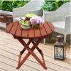 Garden Pleasure Gartentisch Balkon Klapptisch Holztisch Produktbild-Vorschau 5