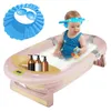 Set baignoire pliable pour bébé avec thermomètre et panier Voir les images du produit 1
