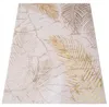 Tapiso Teppich Crystal Modern Braun Beige Gold Wohnzimmer Produktbild-Vorschau 6