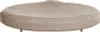 A beige outdoor whirlpool cover is shown from a slightly elevated side angle on a white background. Náhled obrázku produktu