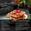 Arendo Sandwichmaker Gaufrier Gril de contact avec plaques Voir les images du produit 6