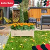 KOTARBAU® Fioriera da Esterno in Legno di Pino 60 x 39 x 30 Anteprima dell’immagine prodotto 2