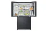 LG GMG960EVEE, Freistehend, French door, Schwarz, Tasten, Produktbild-Vorschau 9