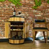 CREATIVE COOPER Drewniany stojak na wino z drzwiczkami z Podgląd zdjęcia produktu 4