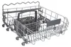 A dishwasher basket with a cutlery holder. Produktbild-Vorschau