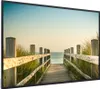MuchoWow® MuchoWow® Gerahmtes Poster Zaun - Weg - Meer Produktbild-Vorschau 7