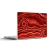 MuchoWow® Laptop Aufkleber Sticker Cover Rot - Achat - Produktbild-Vorschau 1
