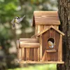 Großes Vogelhaus, Nistkasten, hängender Futterspender, Produktbild-Vorschau 6