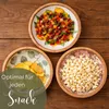 Große Salatschüssel, 4 Holzschälchen & Besteck im Produktbild-Vorschau 8