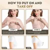 Soutien-gorge adhésif push-up dos nu sans bretelles Voir les images du produit 3