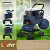 LOVPET® Hundewagen 2in1 Hundebuggy Hundebox Transporttasche Produktbild-Vorschau 7