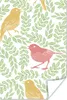 MuchoWow® Poster Vogel - Muster - Pflanzen 40x60 cm - Produktbild-Vorschau 1