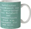 Mr. & Mrs. Panda Teetasse Spruch 82. Geburtstag - Produktbild-Vorschau 1