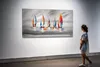 Monica Mirafiori I 100% DIPINTO A MANO I Quadro "Sotto Anteprima dell’immagine prodotto 3