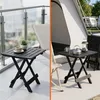 Kunststoff Klapptisch ADIGE 45 x 43 cm - anthrazit - Garten Produktbild-Vorschau 7