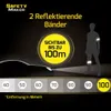 SafetyMaker Reflektor Band 1 Paar silber/orange, 44527 Produktbild-Vorschau 7