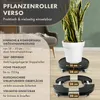 TTL HOME Pflanzenroller VERSO Ø38–50cm rund wetterfest mit Produktbild-Vorschau 2